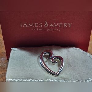 Retired James Avery Sterling A Mother's Love Pendant
